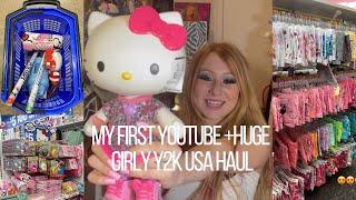 USA Shopping Haul!! Dollar Tree, Target, and so much girly Y2K stuff xox