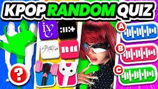 THE ULTIMATE KPOP QUIZ CHALLENGE  KPOP QUIZ 2024