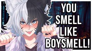 ASMR Roleplay | Femboy Werewolf Gives You Sniffas 