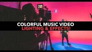 Colorful Music Video Lighting Effects & Techniques!