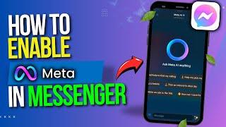 How to ENABLE META AI chat on MESSENGER (2024)