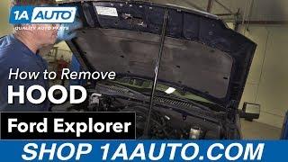 How to Replace Hood 06-10 Ford Explorer