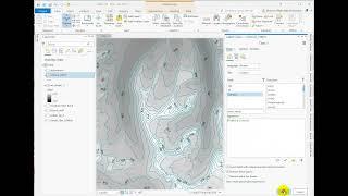 Making and labeling contour lines in ArcGIS Pro