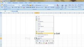 How to Draw Diagonal Line to a Cell in Excel