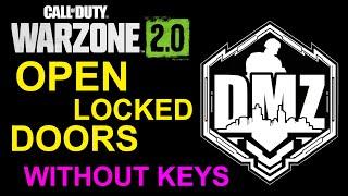 DMZ GLITCH HOW TO OPEN LOCKED DOORS WITHOUT THE KEY, DMZ GLITCHES WARZONE 2 0 GLITCH