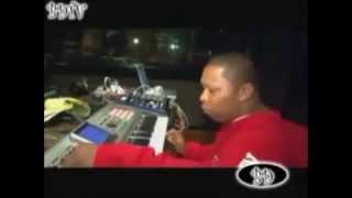 Mannie Fresh Making A Beat In The Studio