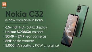 NOKIA C32 UNBOXING & REVIEW | FIRST IMPRESSIONS | UP TO 7GB RAM | 50MP CAMERA |