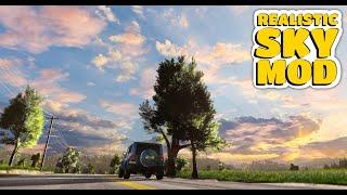 The FIRST Realistic Sky Mod - BeamNG Tutorial