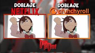 DAN DA DAN ¡DOBLAJE LATINO Crunchyroll Vs DOBLAJE LATINO Netflix!