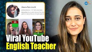 YouTube की Viral English टीचर Aleena Rais की क्लास  | @AleenaRaisLive | @JoshSkillsApp ​