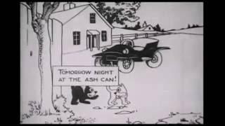 Felix The Cat - Feline Follies (1919) First Felix Film