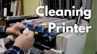 Cleaning OKI ES9420WT - Get Rid of Lines on Prints