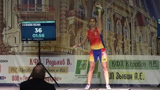 Russian Championship 2021. Ladie's snatch. bw 63 kg