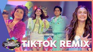 AyOS barkada levels up the trending Tiktok dance challenges! | All-Out Sundays