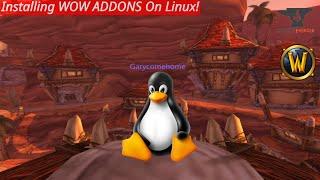 How to Install World of Warcraft addons on Linux