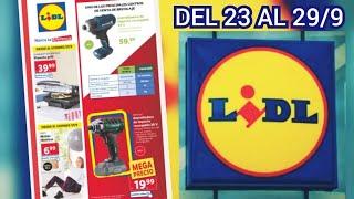  LIDL BAZAR | NUEVO FOLLETO | DEL LUNES 23 AL DOMINGO 29 DE SEPTIEMBRE | MEGA PRECIO