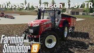 Massey Ferguson 8737 TR for Farming simulator 19