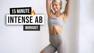 15 MIN INTENSE ABS Workout - No Rest Killer Abs & Core, No Equipment Home Workout with cool music