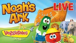 24/7 LIVE  VeggieTales  Noah's Ark!  Cartoons for Kids