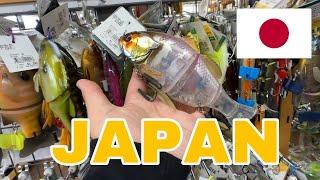 FINDING INSANE JDM LURES | EXPLORING A USED TACKLE STORE JAPAN