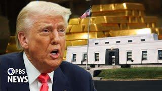 WATCH: How much gold is in Fort Knox? Trump and Musk want an audit