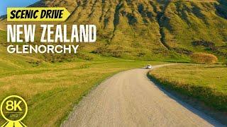 Scenic Roads of New Zealand in 8K HDR - Fantastic Landscapes during Road Trip in Glenorchy Area