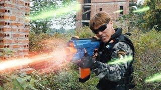 LTT Nerf Mod : Mission rRevenge Silver Flash Skill Nerf Guns Crime Group Comeback