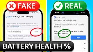 iPhone Battery Health: Find Your REAL Percentage