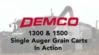 Demco 1300 & 1500 Single Auger Grain Carts