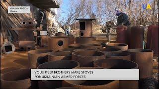 Free for the army: Ukrainian volunteers make potbelly stoves for the Armed Forces of Ukraine