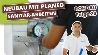 Sanitärinstallation im Rohbau #20