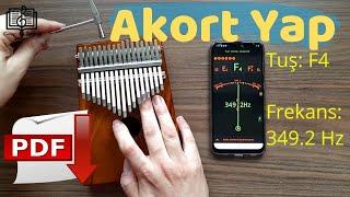 KALİMBA NASIL AKORT EDİLİR? Frekans Sayısına Göre Kalimba 17 Akort Ayarı - Kalimba C Akort Düzeni