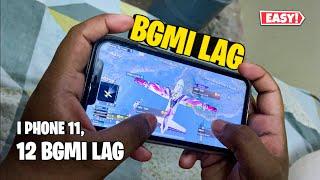 I phone 11, 12 bgmi lag issue | ios 11 bgmi lag problem fix | i phone me lag ko fix kese kare bgmi