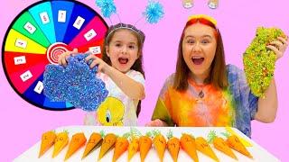 Ruby and Bonnie Mystery Slime Challenge