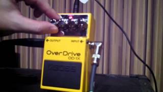 【試奏動画】BOSS OD-1X Overdrive オーバードライブ エフェクター【2014年3月14日発売開始】