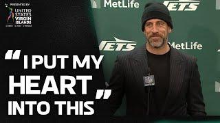 Aaron Rodgers Postgame Press Conference (1/5) | Jets vs. Dolphins