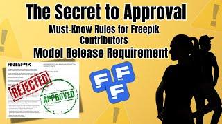 Don't Get Rejected Follow These Freepik Model Release Rules! | #Freepik #freepikcontributor