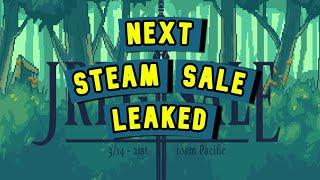 Next Steam Sale Leaked For March + Steam JRPG Sale +