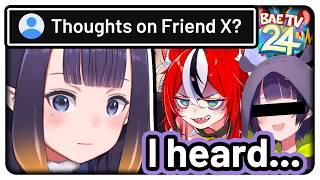 Ina’s thoughts on Mysterious Friend X (Definitely not Ina) 【Hololive EN】