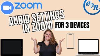 Audio settings for Music Lessons in Zoom | UPDATED 2023