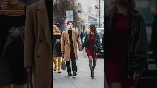 Beautiful girls on the streets of Moscow, Russia #streetphotography