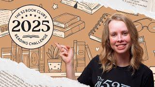 The 52 Book Club | 2025 Reading Challenge