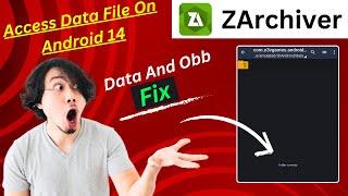 How To Access Trainz Simulator Data Folder On Android 14 | Without Root |Complete Guide (2024 Trick)