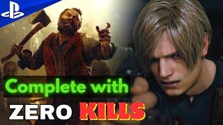 COMPLETE Chapter 1 with "ZERO KILLS" | Resident Evil 4 Remake #re4 #re4remake