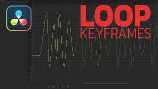 Looping keyframes in Fusion | DaVinci Resolve 18 Tutorial