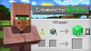 Я ПРОШЁЛ МАЙНКРАФТ НА СЛОЖНОСТИ ЖИТЕЛЯ | Компот Minecraft