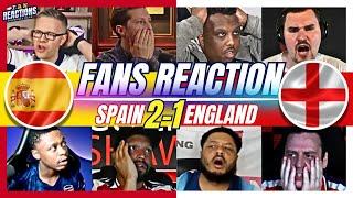 ENGLAND FANS FUMINGREACTION TO SPAIN 2-1 ENGLAND | EURO 2024 FINAL