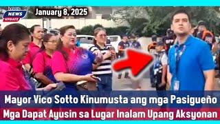 Live: Mayor Vico Sotto Kinumusta ang mga Pasigueño | January 8, 2025 | Pasig News Update