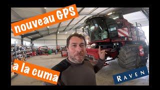 Préparation de la moissonneuse batteuse : un nouveau GPS RTK