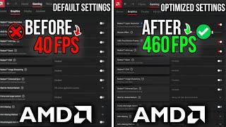 AMD RADEON SETTINGS: BEST AMD SETTINGS To Boost FPS For Gaming & Performance - Updated 2024!